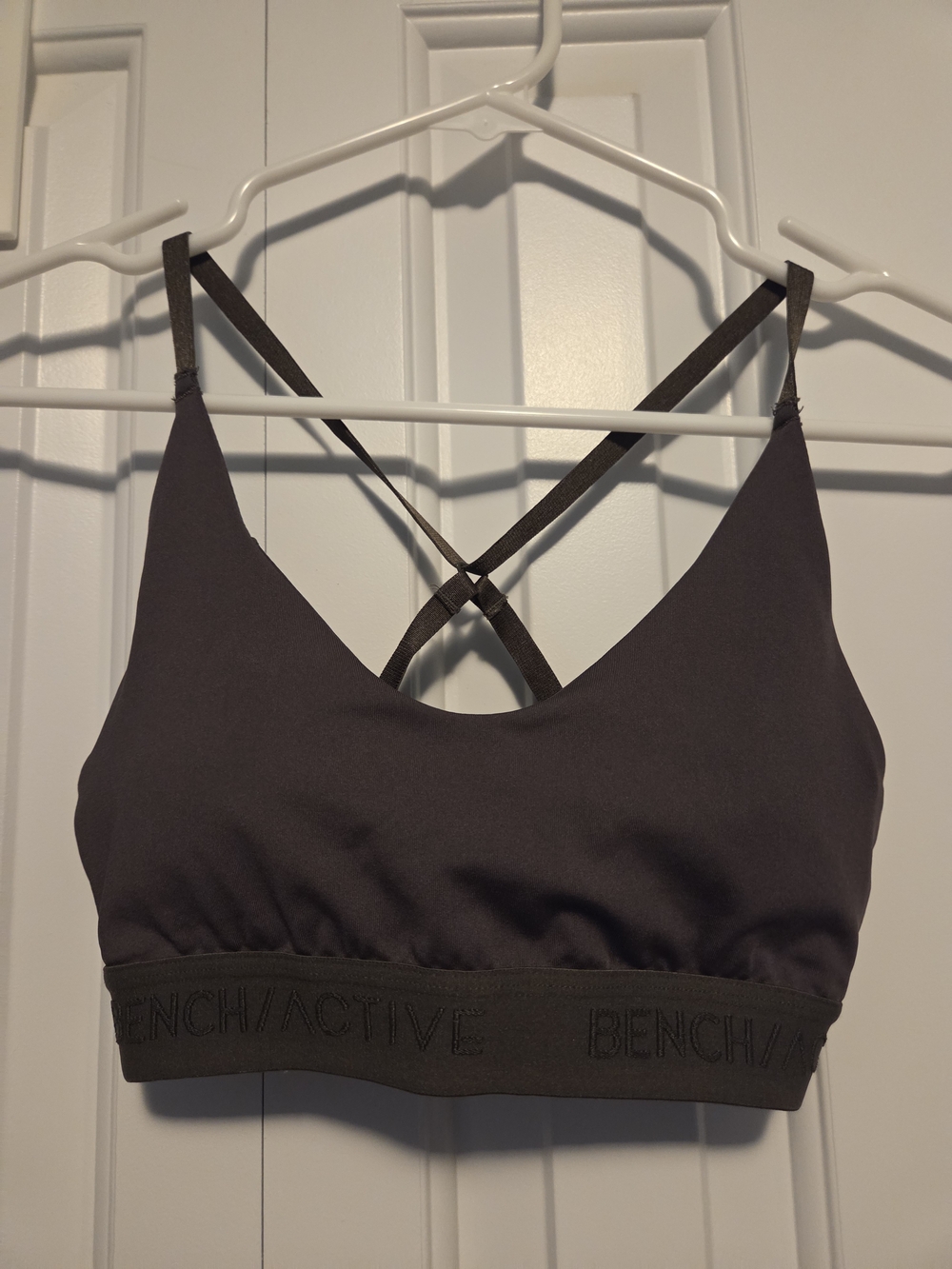 BENCH ACTIVE Strappy Sports Bra in Green